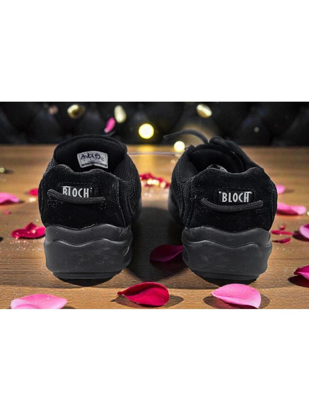 Bloch Boost DRT Mesh Split Sole Dance Sneakers - Black - Youth Size 3 - Picture 9 of 13